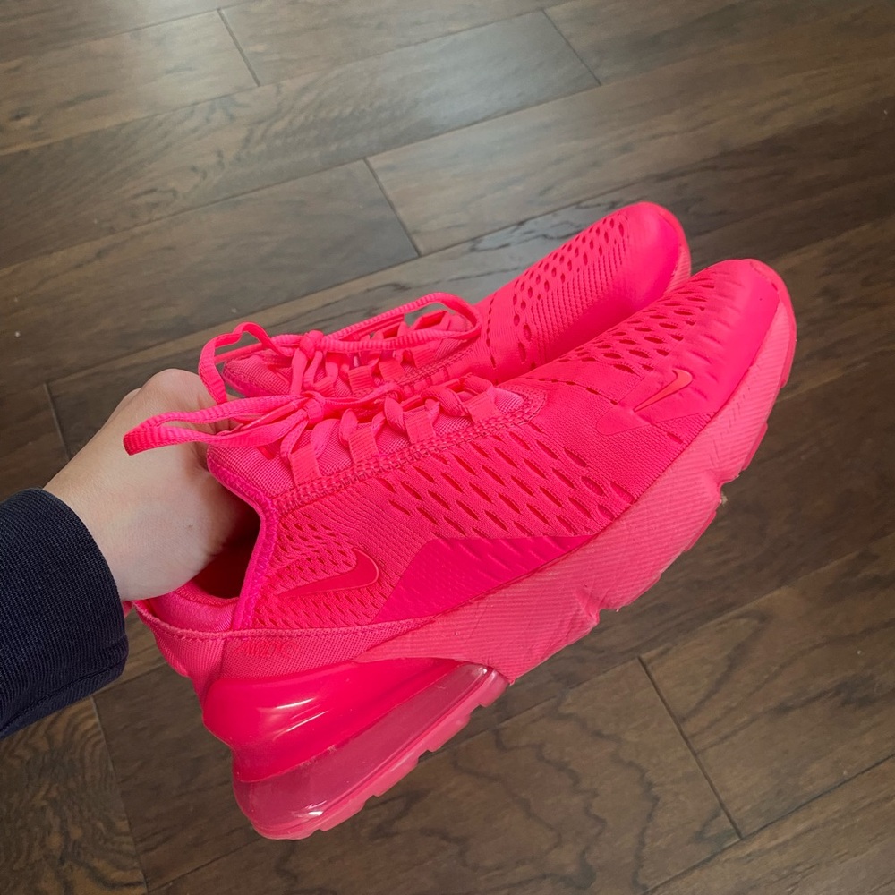 Hot pink Nike air max